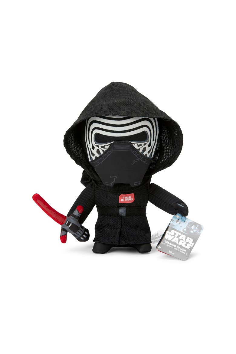 Stuffed Star Wars Plush Toy - 9" Talking Kylo Ren Doll, Alternate, color, Black/Red