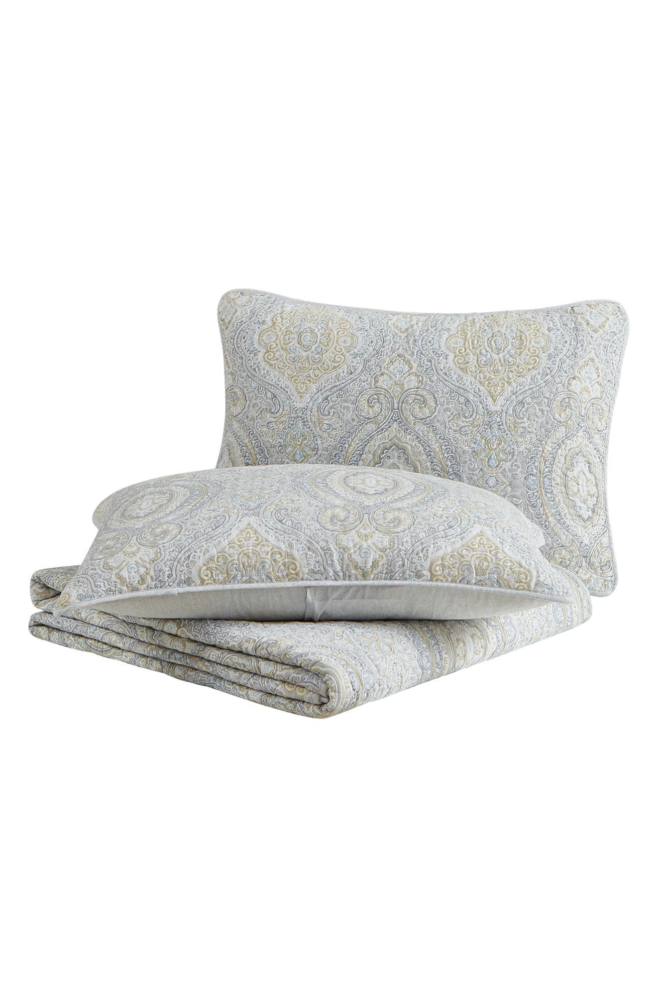 Tommy Bahama Turtle Cove Cotton Quilt & Sham Set