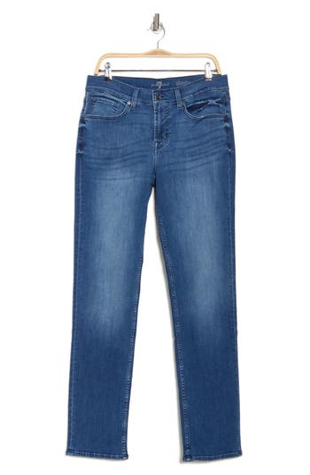 Seven Slimmy Squiggle Slim Straight Leg Jeans In Berna