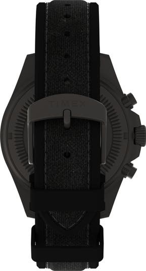 Expedition North<sup>®</sup> Field Chronograph Mixed Media Strap Watch, 43mm