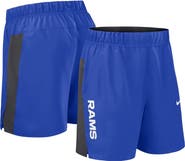 Nike Men's Nike Royal Los Angeles Rams Woven Victory Performance Shorts