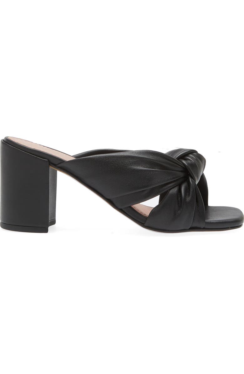 Ted Baker London Shennly Knotted Block Heel Slide Sandal, Alternate, color,