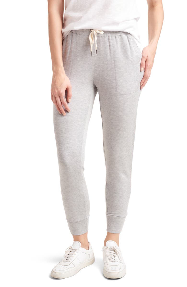 Splendid Supersoft Joggers, Main, color, Heather Grey