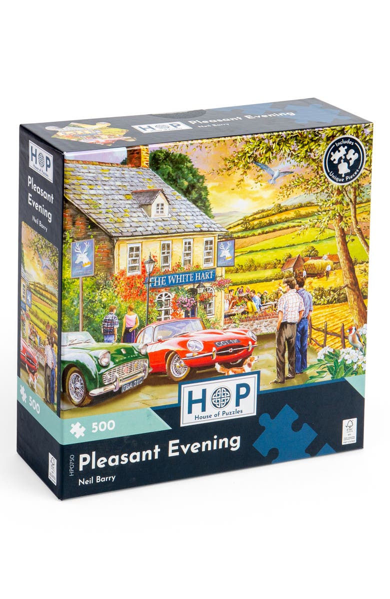 The House of Puzzles Pleasant Evening 500-Piece Jigsaw Puzzle, Main, color, 