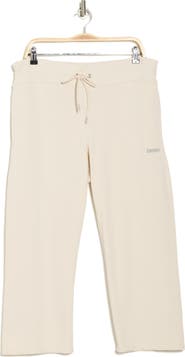 DKNY Mini Stud Logo Crop Pants