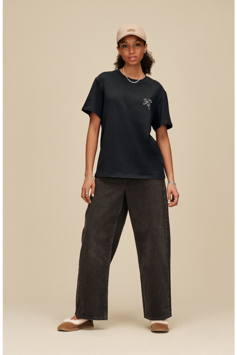 Classic Boot Graphic Tee, Alternate, color, BLACK