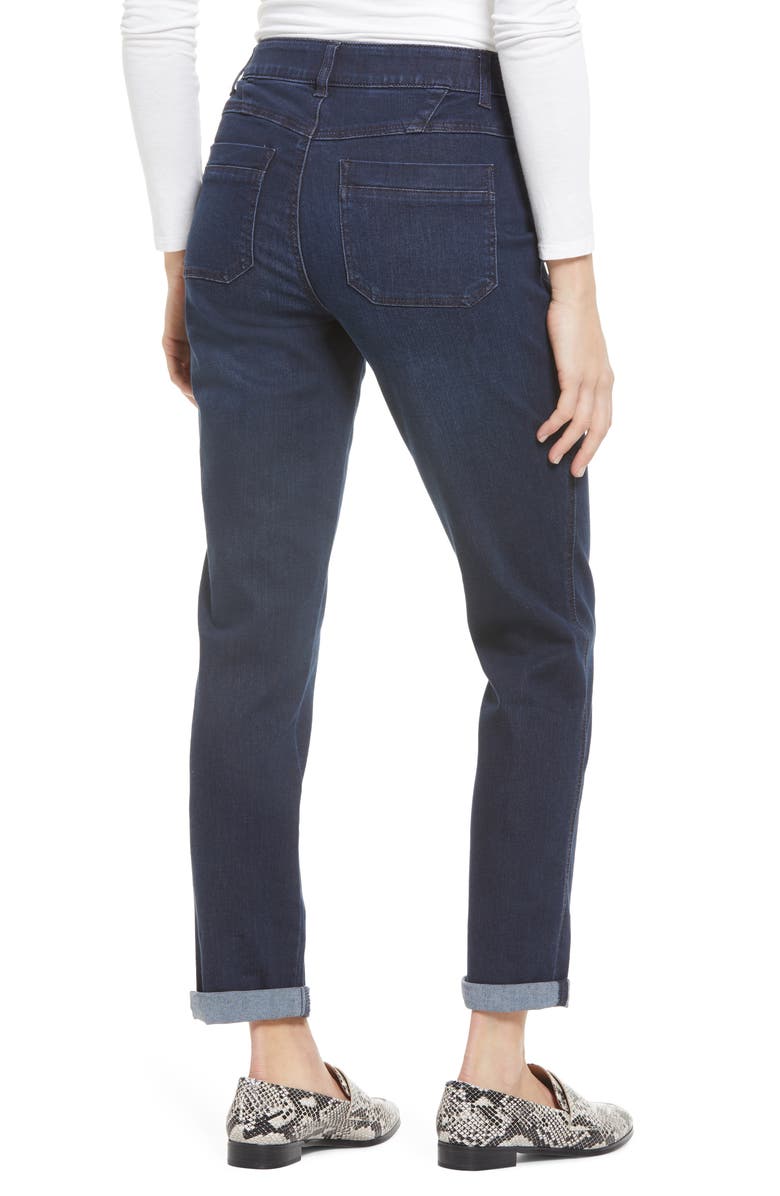 Wit & Wisdom 'Ab'Solution High Waist Utility Jeans, Alternate, color, 