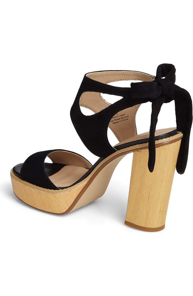 Very Volatile Ginsy Tie Back Platform Sandal, Alternate, color,
