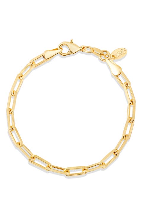 Paper Clip Chain Bracelet