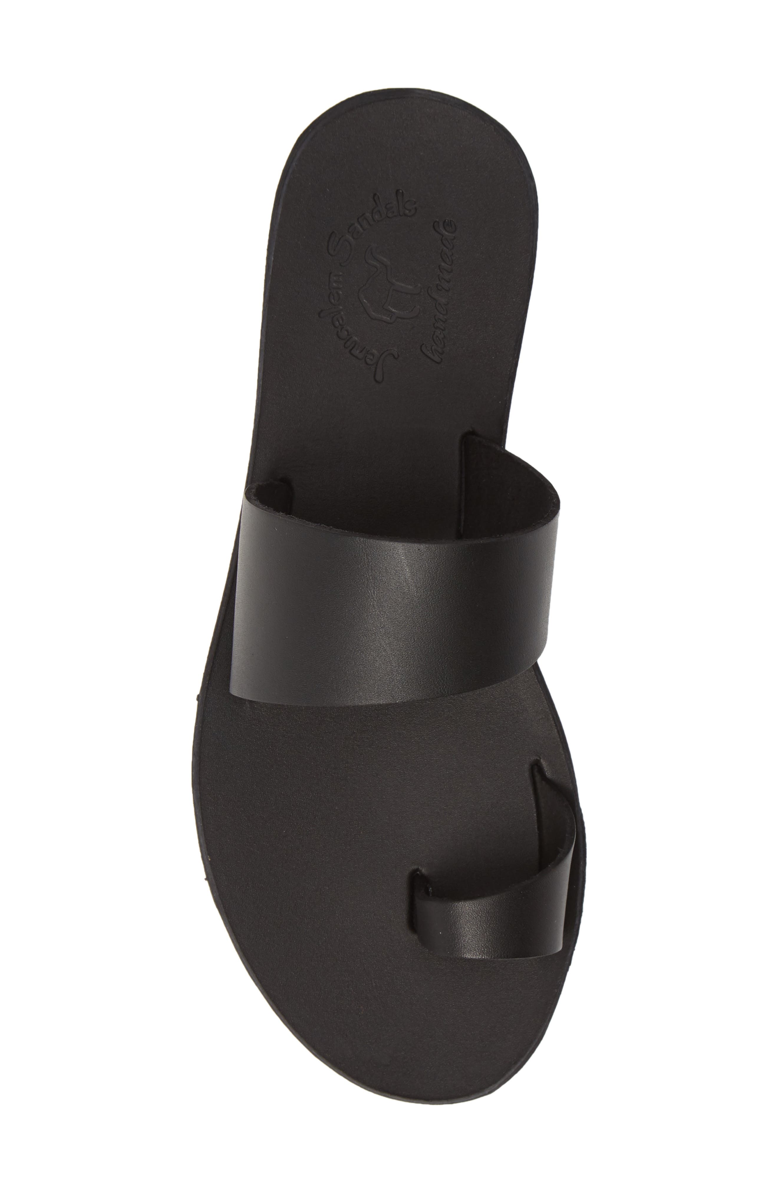 Jerusalem Sandals Abra Toe Loop Slide Sandal, Alternate, color, 