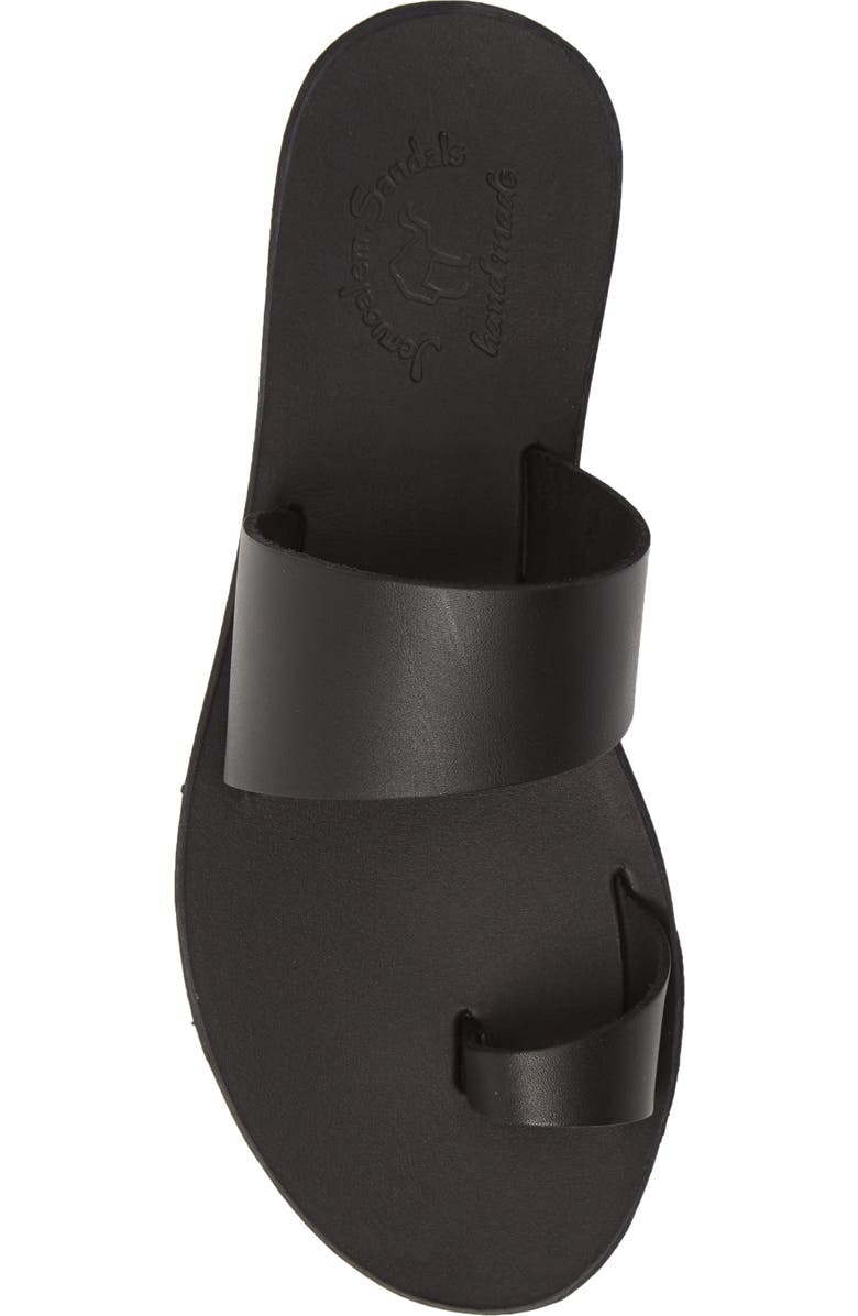 Jerusalem Sandals Abra Toe Loop Slide Sandal, Alternate, color,