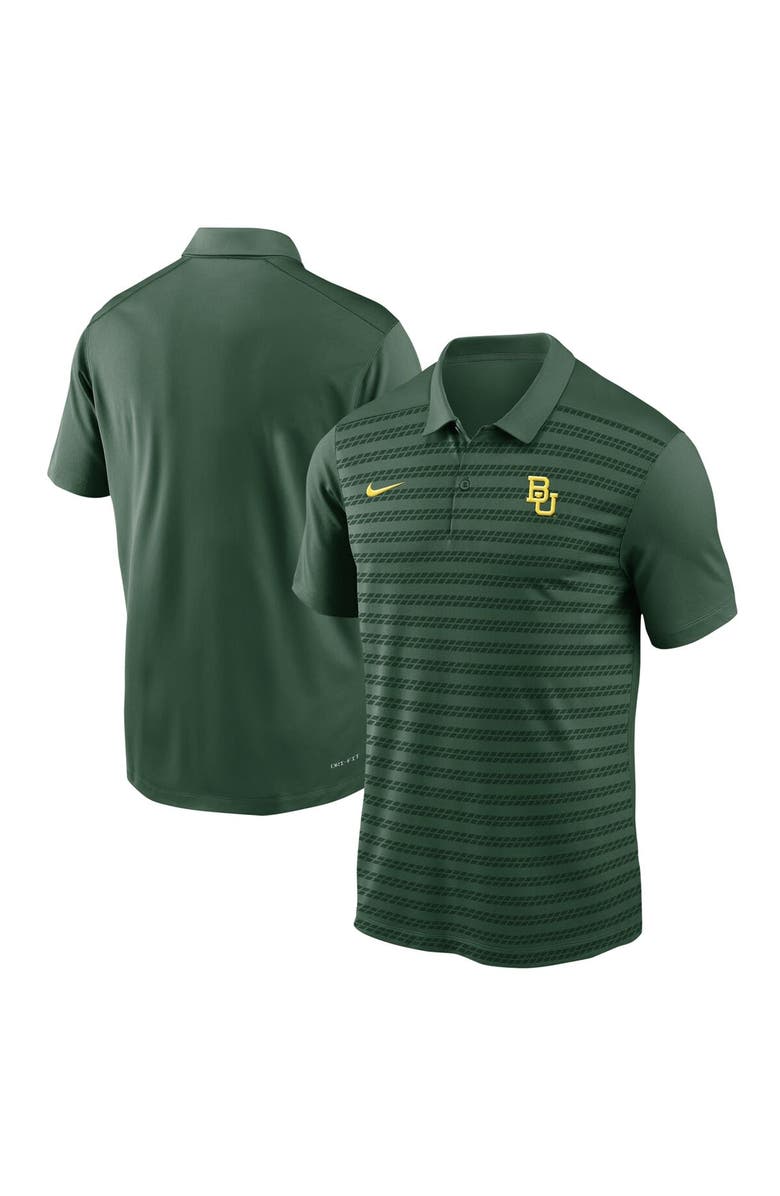 Nike Men's Nike Green Baylor Bears 2024 Sideline Victory Coaches Performance Polo, Main, color, 