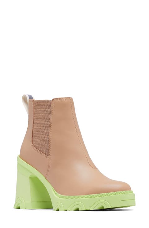 Brex™ Waterproof Platform Block Heel Chelsea Boot (Women)