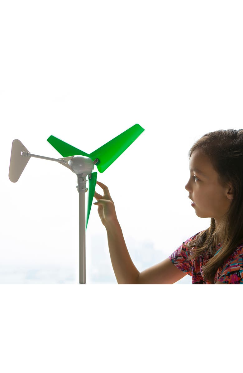 4M Green Science, Wind Turbine, DIY Functional Turbine Kit, Kids 5+, Alternate, color, Multicolored