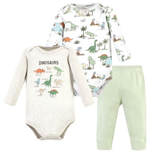 Hudson Baby Cotton Bodysuit And Pant Set In Multi