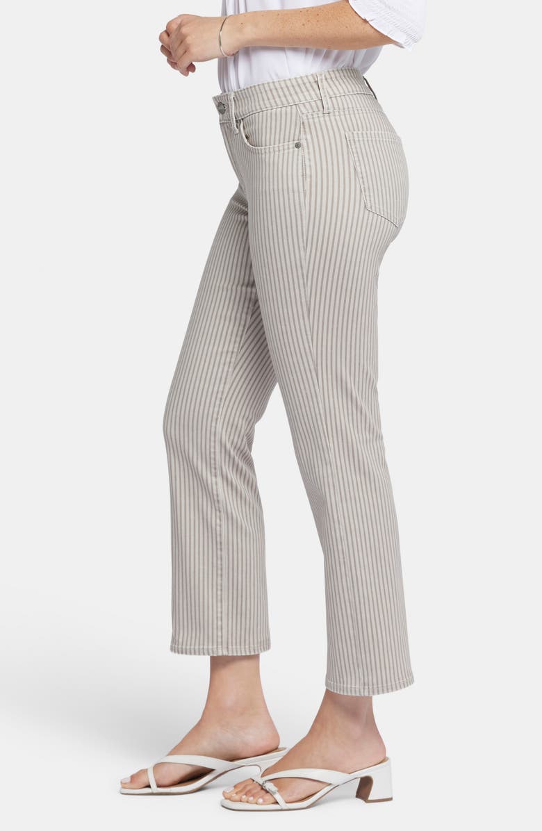 NYDJ Marilyn Straight Leg Ankle Jeans, Alternate, color, Sandbar Stripe