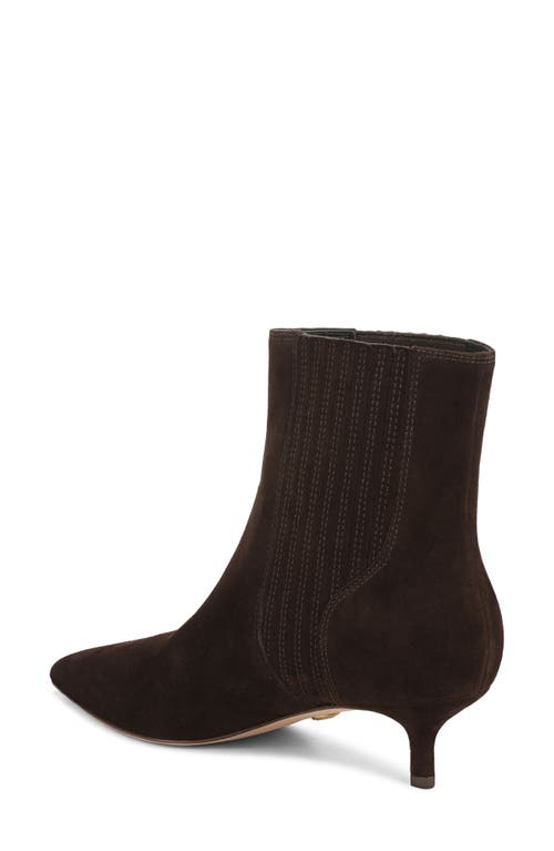 Veronica Beard Lisa Kitten Heel Bootie In Brown