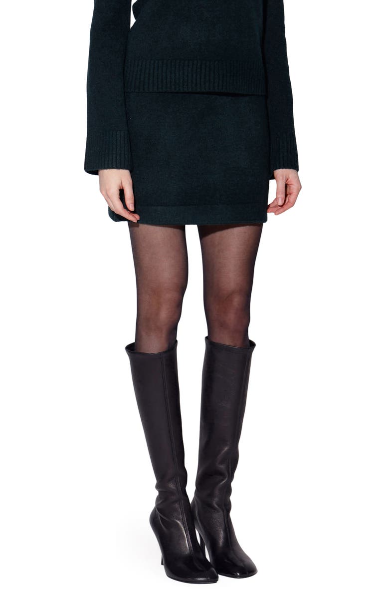 Walter Baker Arabella Sweater Miniskirt, Alternate, color, Teal