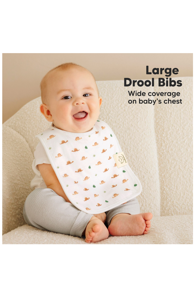 8-Pack Coast Drool Bibs, Alternate, color, Wilderness