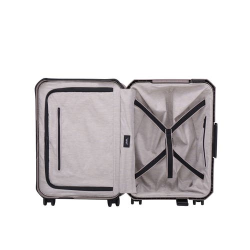 Lojel Voja Small Carry-on 21 Inch Lightweight Luggage In Gray