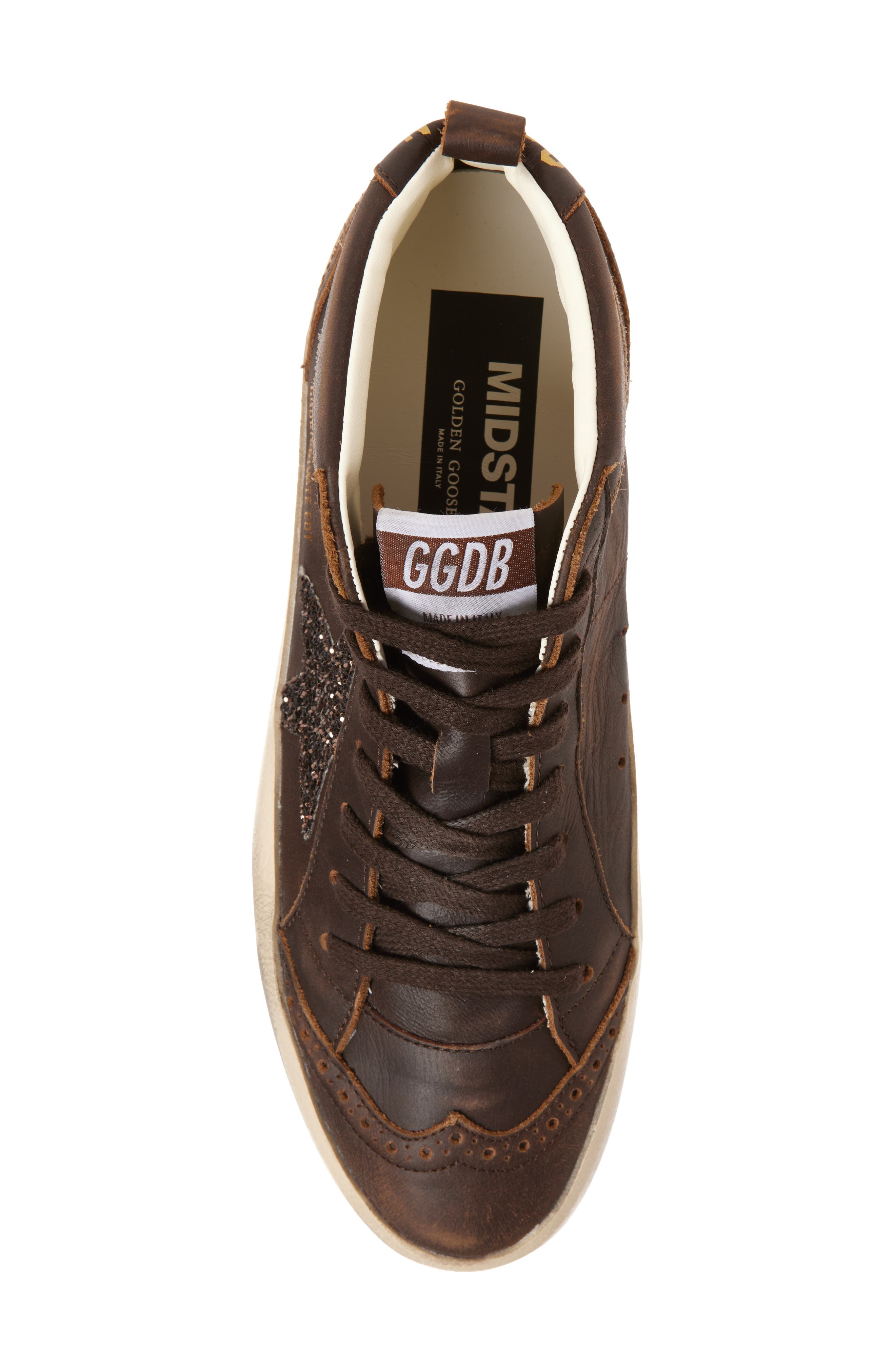 Mid Star Sneaker (Nordstrom Exclusive), Alternate, color, BROWN/ LIGHT BROWN
