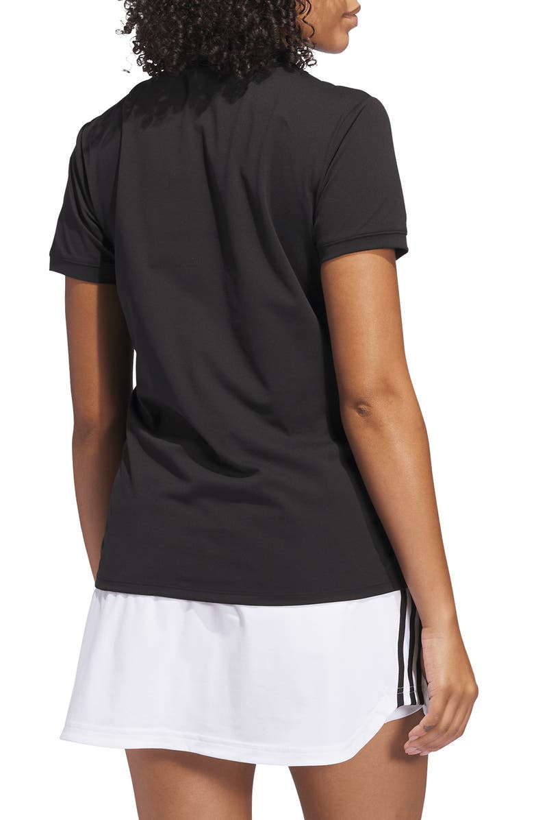 adidas Ultimate365 Tour Twist Knit Polo, Alternate, color, Black