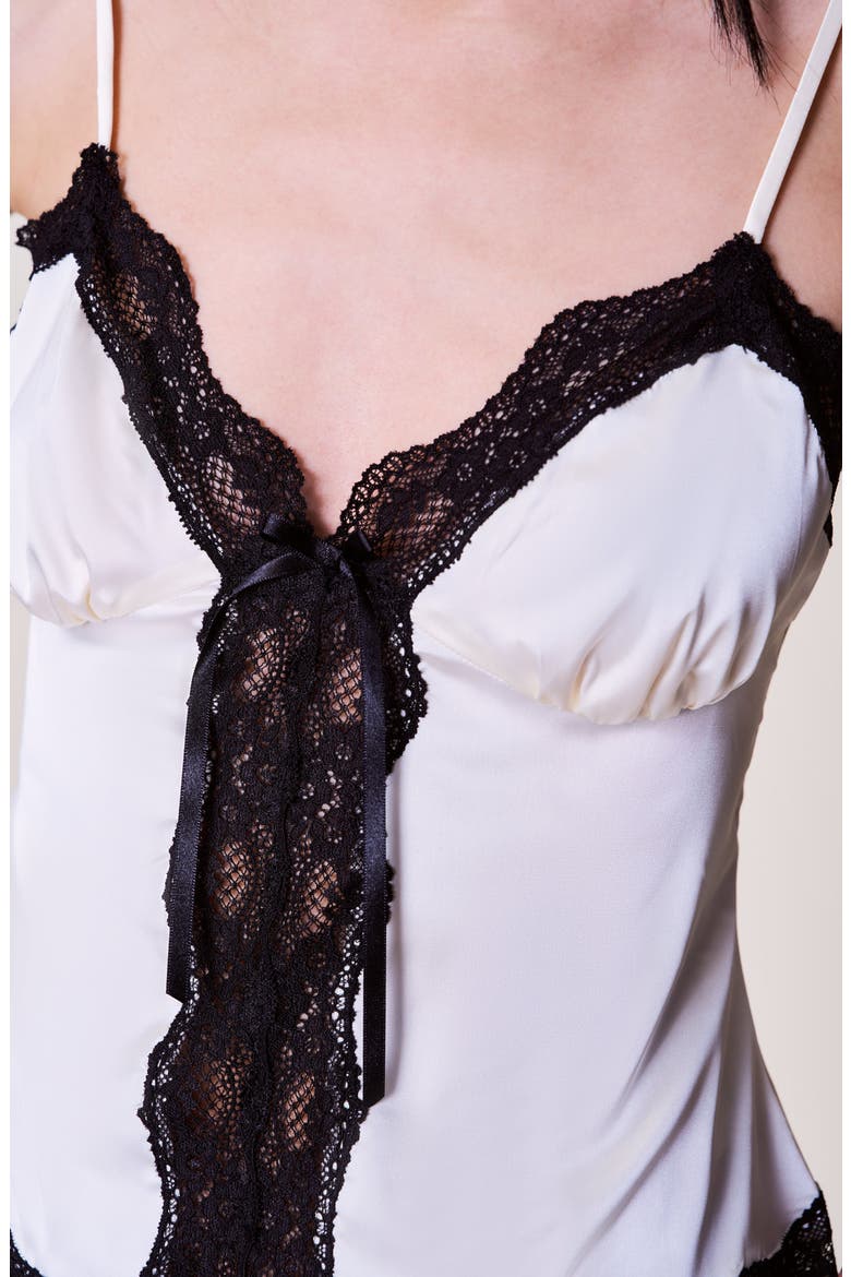 Blair Top, Alternate, color, Black/White