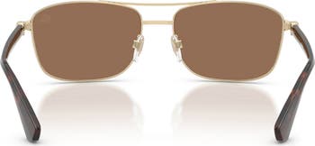 60mm Rectangular Sunglasses