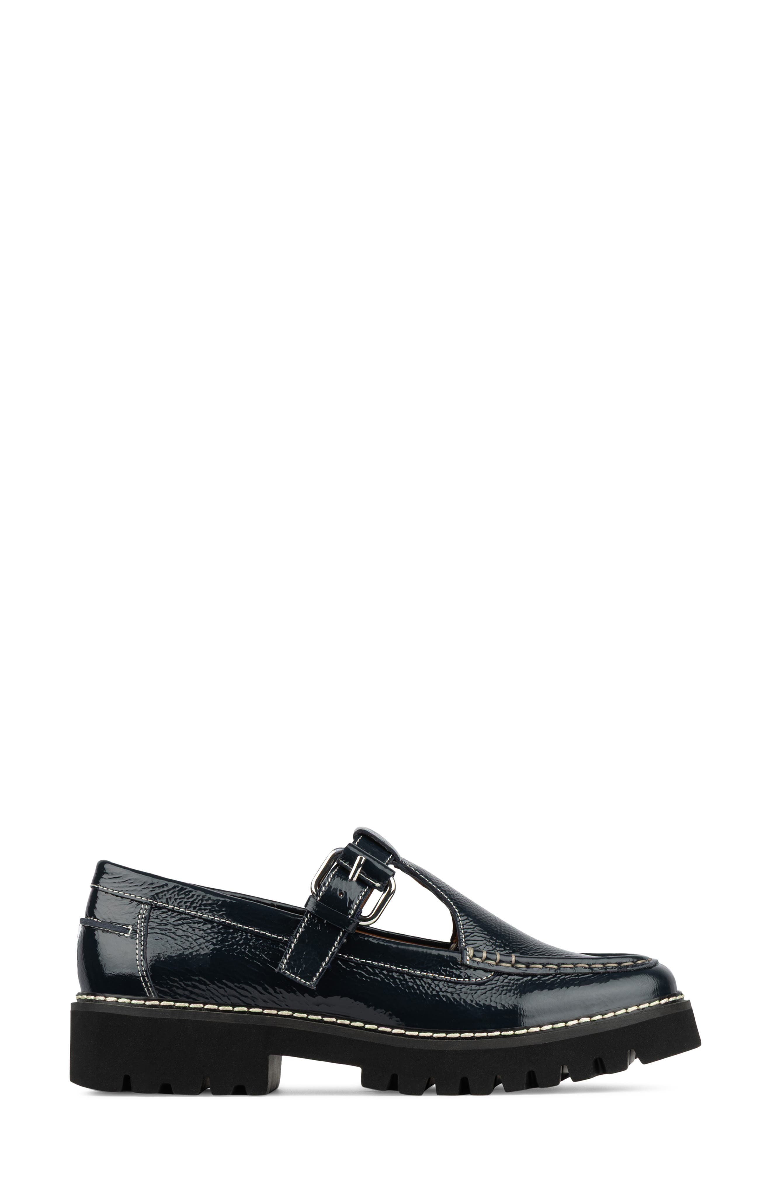 Helaina Mary Jane Loafer, Alternate, color, NAVY