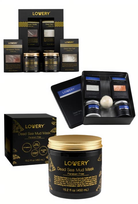 Dead Sea Spa Collection Mineral Bath and Body Gift Set 11pc Bath and Body Care Set