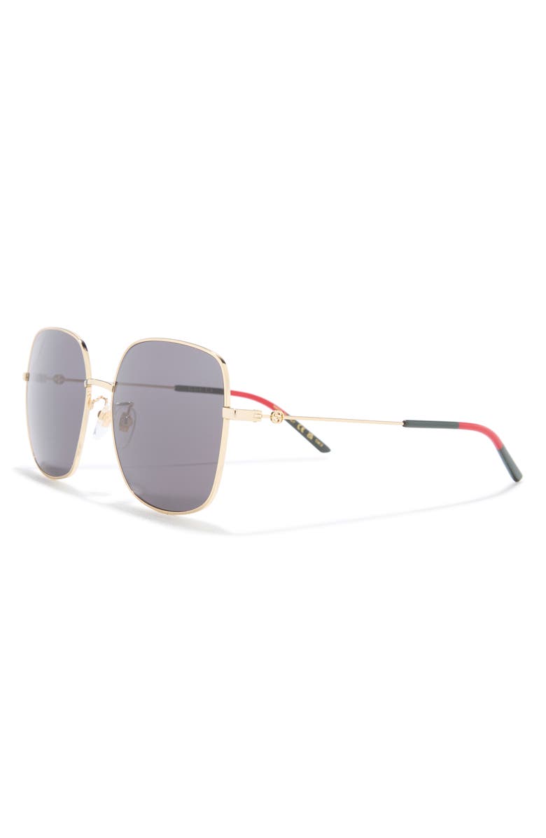 Gucci 59mm Square Sunglasses, Alternate, color,