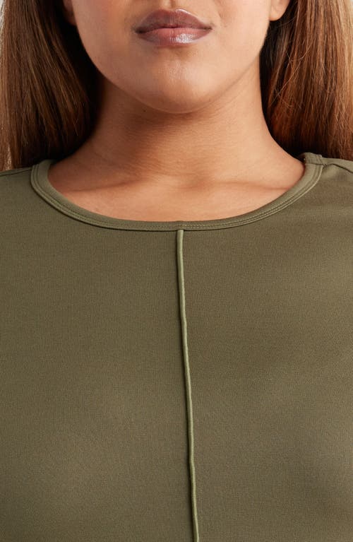 Jones New York Plus Size Serenity Dolman-sleeve Tunic In Green
