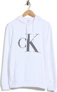 Calvin Klein Monogram Pullover Fleece Hoodie