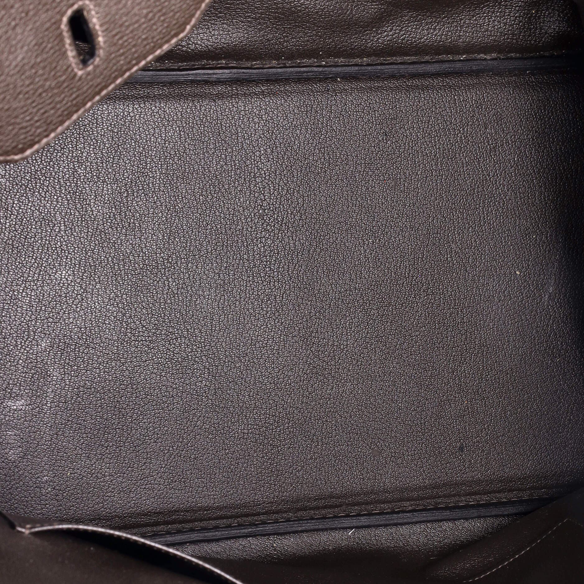 Pre-Owned Hermes Birkin Handbag Brown Clemence with Gold Hardware 40, Alternate, color, 