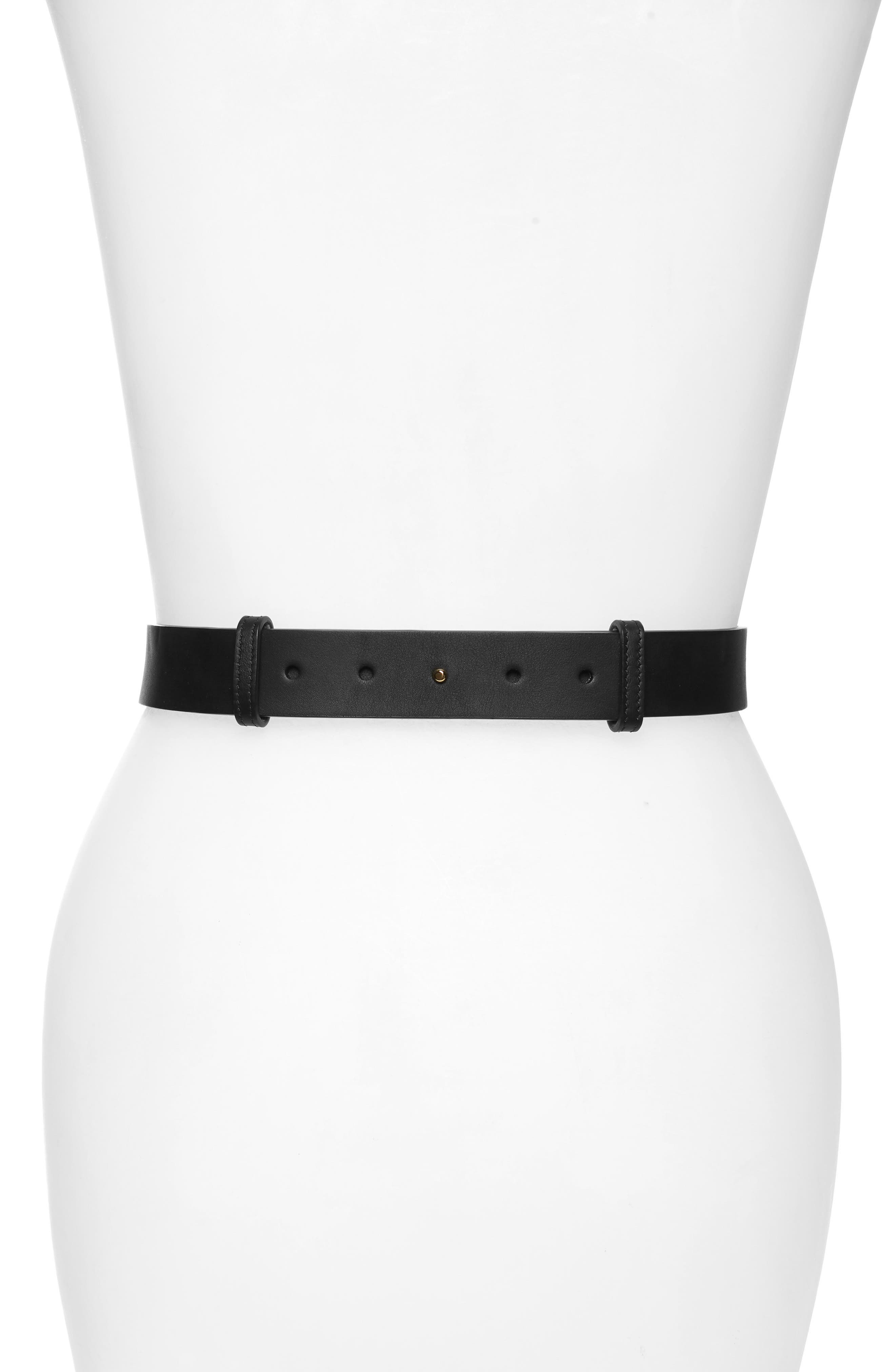 Burberry Leather Belt Bag, Alternate, color, 