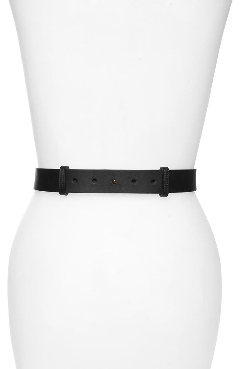 Burberry Leather Belt Bag, Alternate, color,