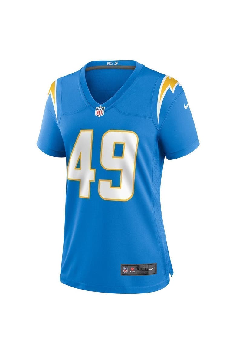 Women's Nike Drue Tranquill Powder Blue Los Angeles Chargers Game Jersey, Alternate, color, Blue