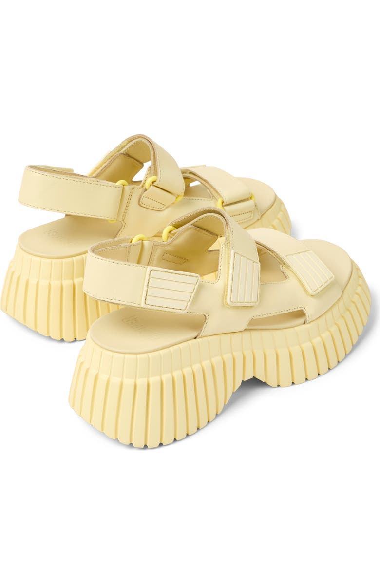 Camper Pix BCN Platform Sandal, Alternate, color, Light Pastel Yellow