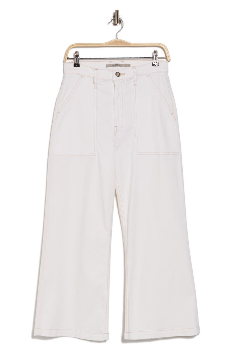 Hudson Jeans Jodie High Waist Wide Leg Ankle Crop Jeans, Alternate, color, 