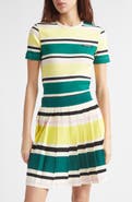Marimekko Spurtti Helvi Cotton Blend Rib T-Shirt