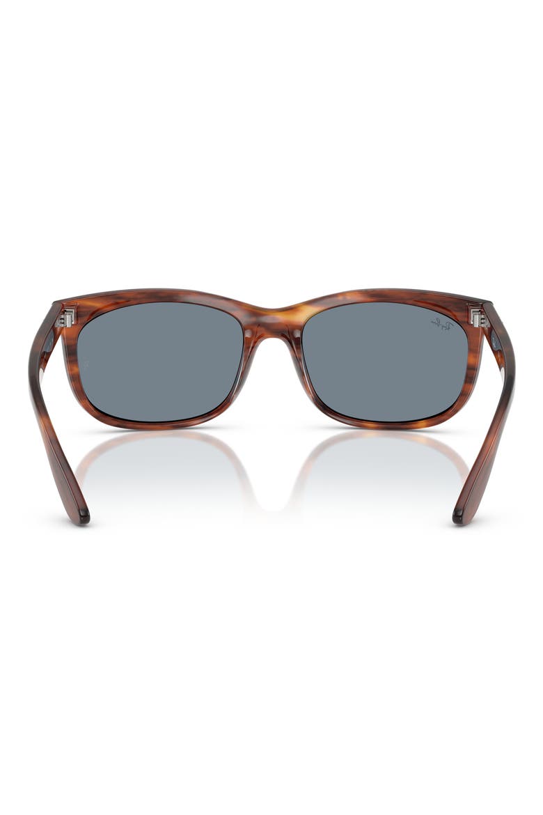 60mm Pillow Sunglasses, Alternate, color, STRIPED HAVANA