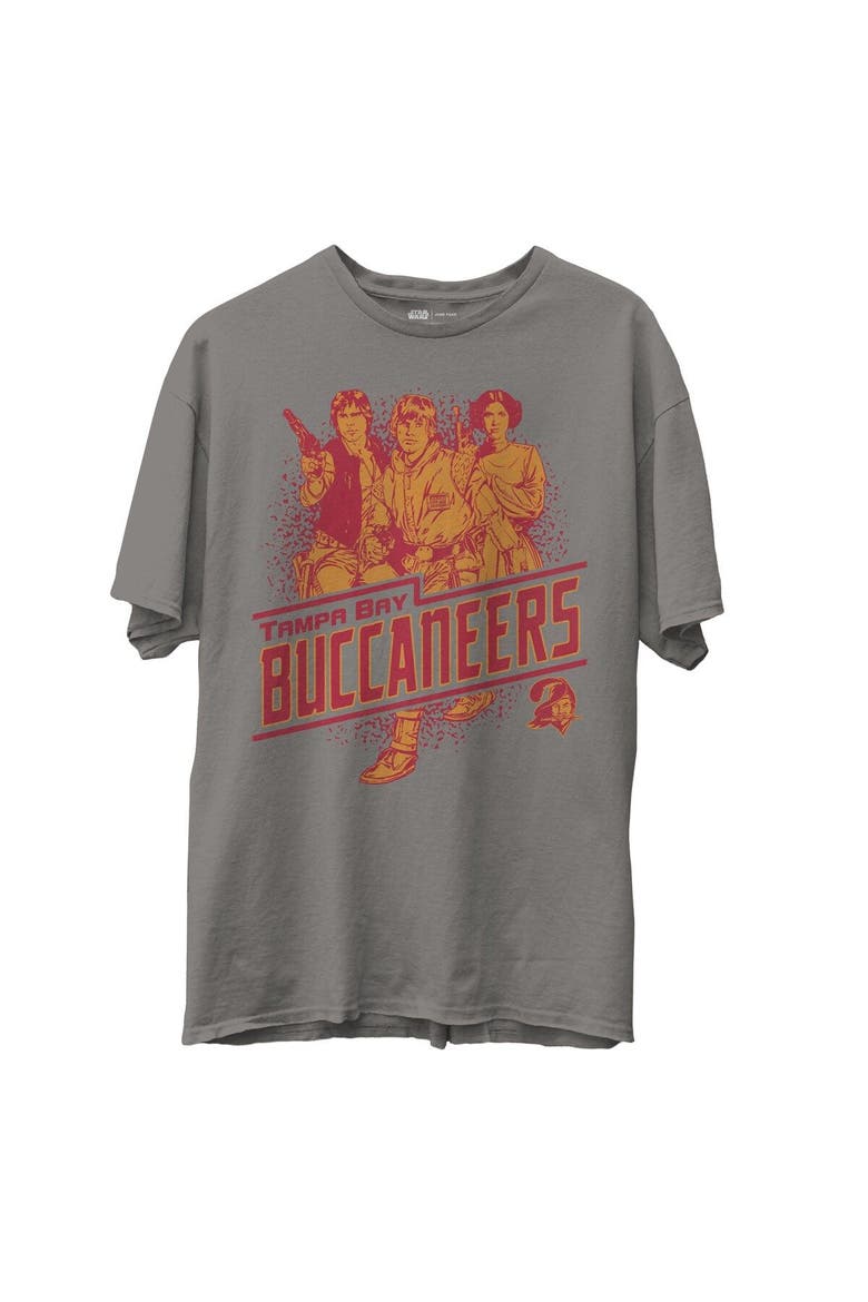 Men's Junk Food Heathered Gray Tampa Bay Buccaneers Rebels Star Wars T-Shirt, Alternate, color, Heather Gray