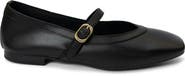 Menina Step Greta Leather Mary Jane Flat