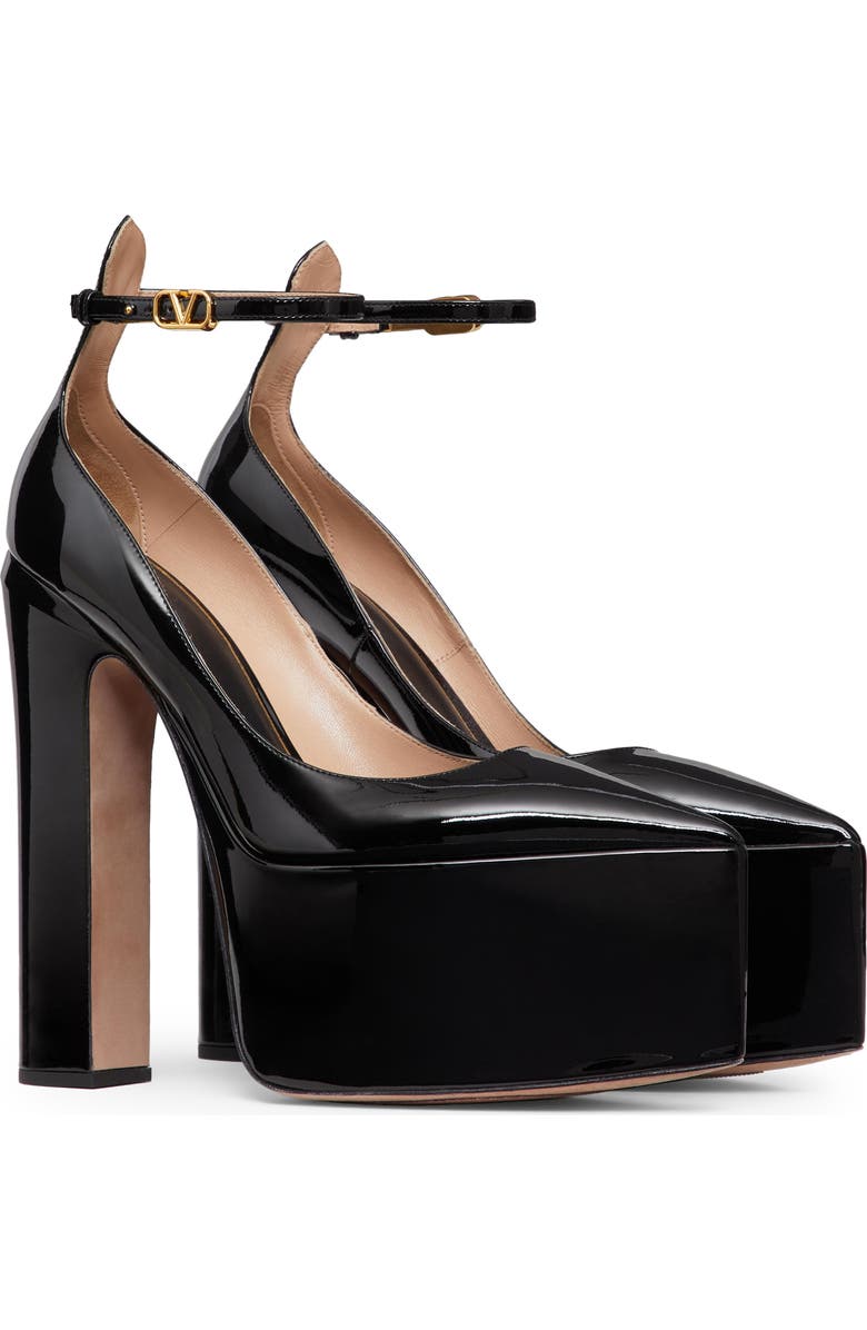 Valentino Garavani Tan-Go Pointed Toe Platform Pump, Main, color,