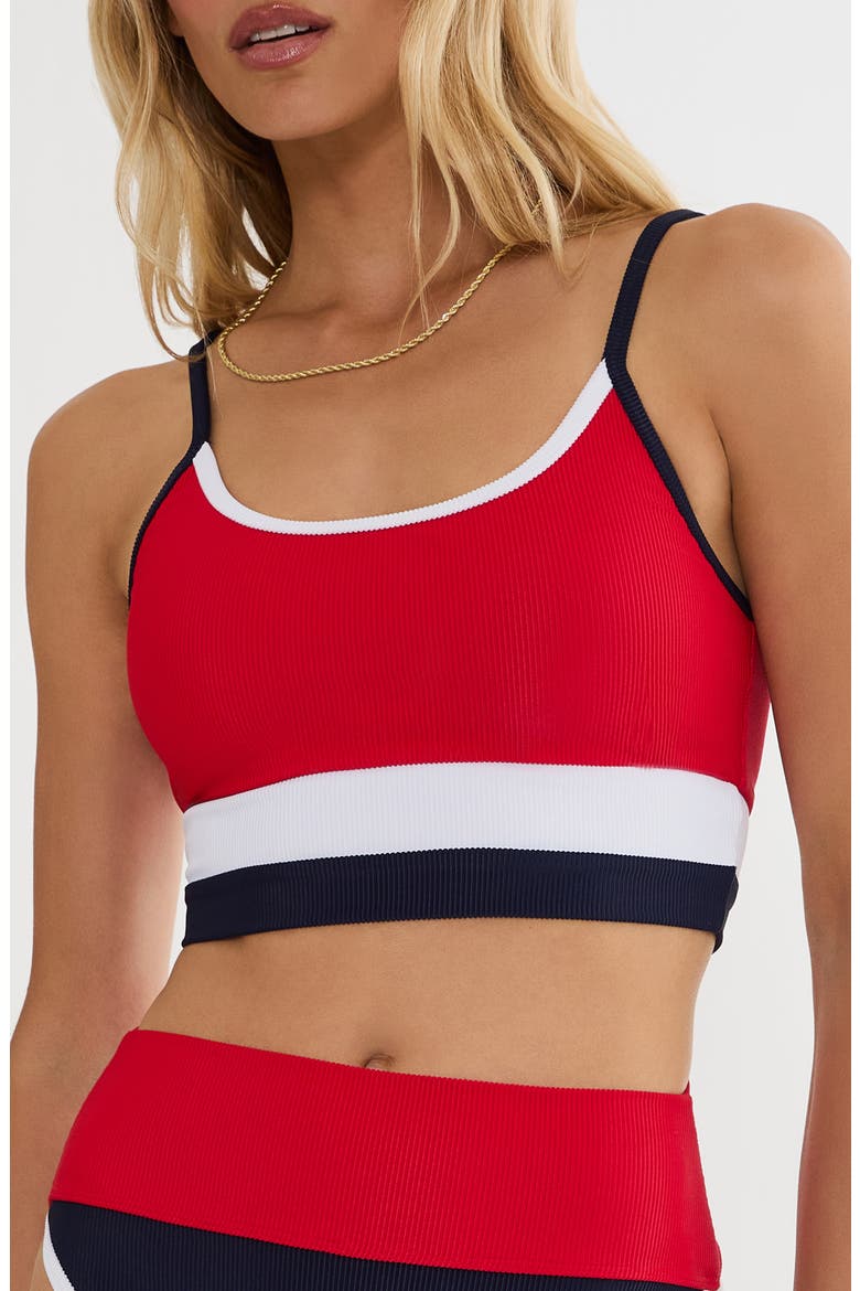 Eva Rib Colorblock Bikini Top, Main, color, TWILIGHT FIREWORK COLORBLOCK