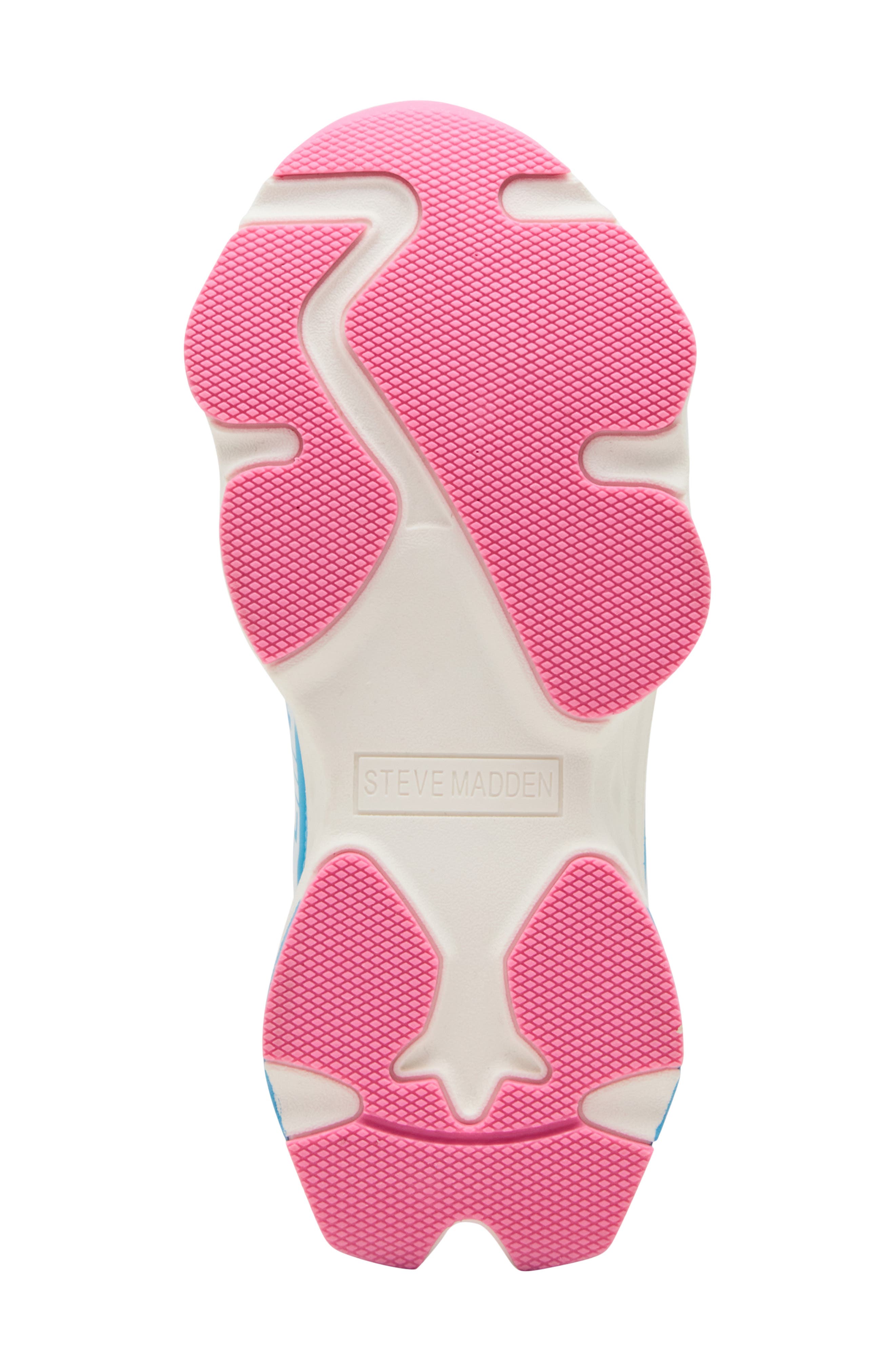 Steve Madden Kids' Jsped Sneaker, Alternate, color, Pink/ Blue