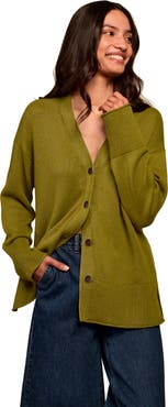 Celtic & Co. Drop Shoulder Slouch Cardigan