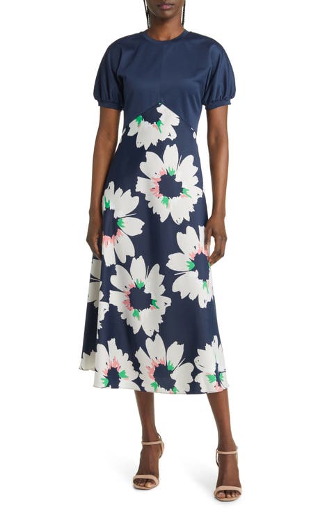 Daysiah Floral Puff Sleeve Dress