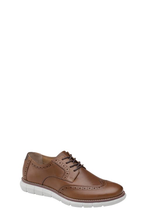 Johnston & Murphy Little Boys Holden Wingtip Shoe In Black