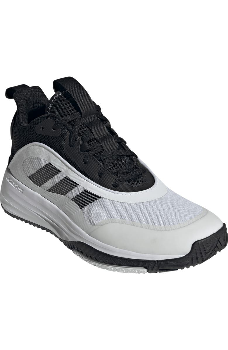 adidas Own The Game 3.0 Sneaker, Main, color, White/ Black/ Black